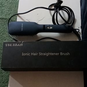 TEC*Bean Ionic hair Straightener brush